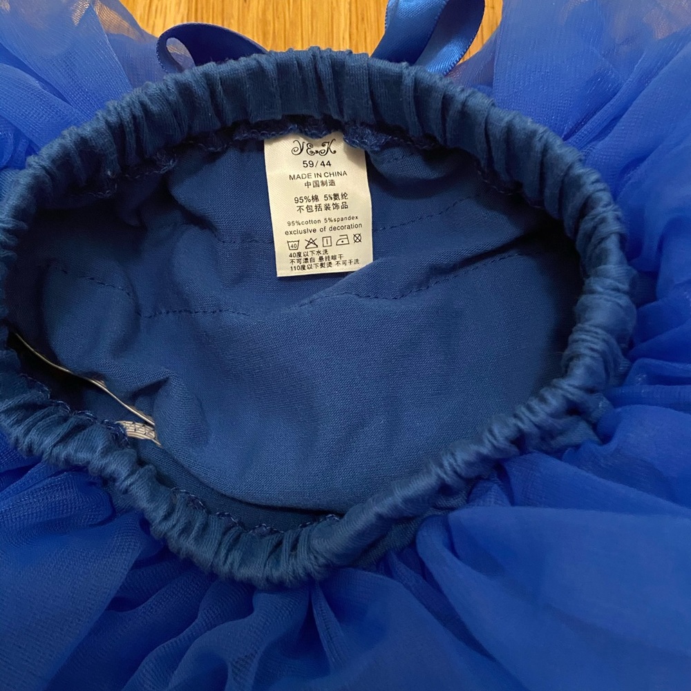 New Blue Baby TuTu - Picture 3 of 8